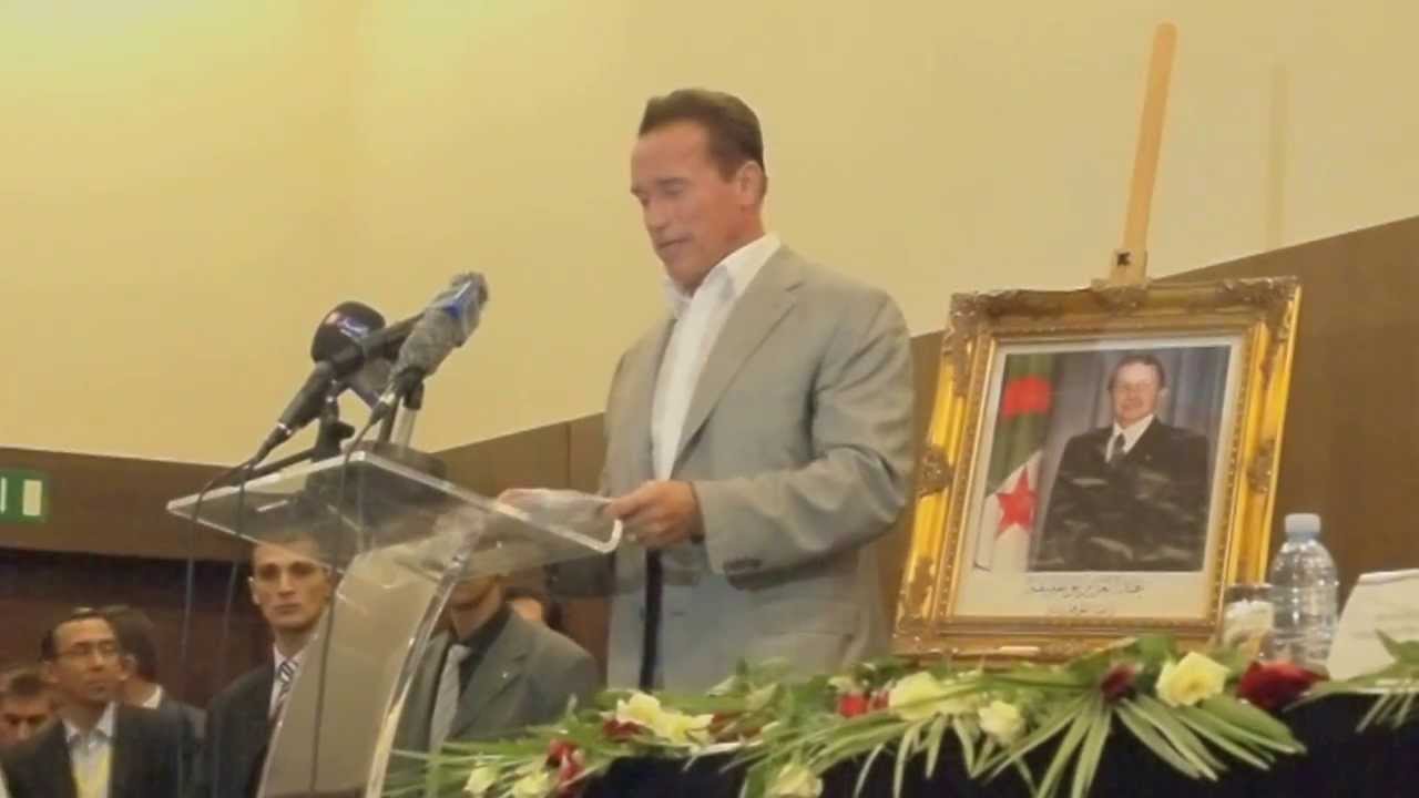Arnold Schwarzenegger à Oran - IfWebTvOran