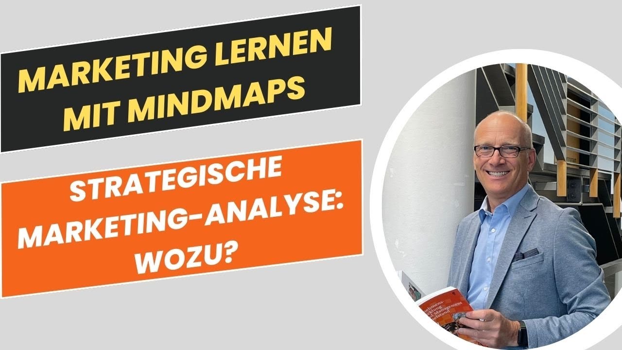 Wozu dient die strategische Analyse im Marketing? | Mindmap f&uuml;rs BWL- und Marketing-Studium
