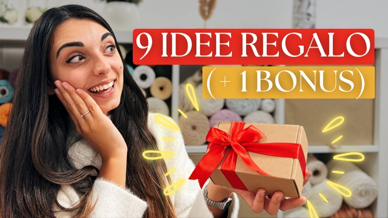 Ecco 9 idee regalo semplici (e fatte in casa) con il Macram&egrave;