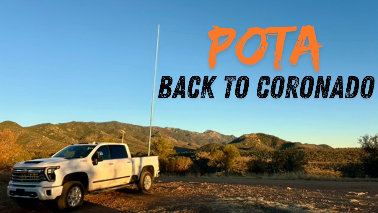 Learning CW the Hard Way - Back to Coronado National Forest (POTA)