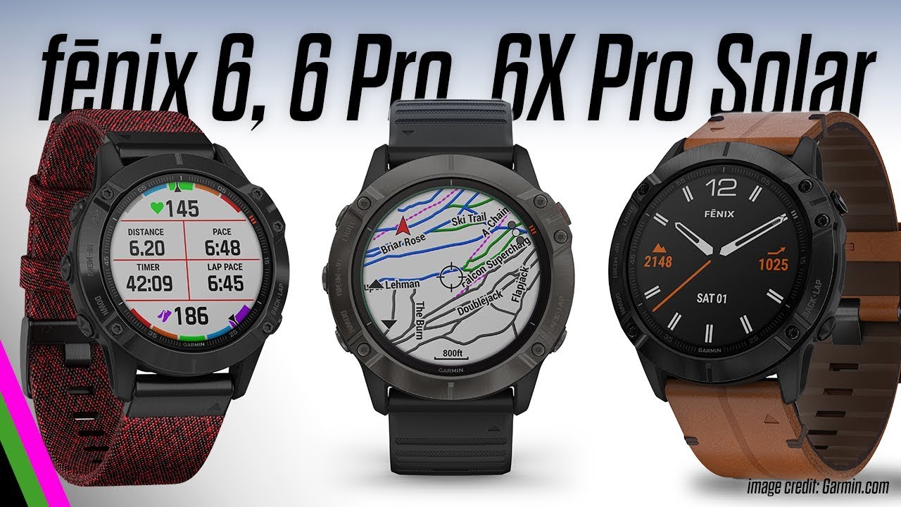 Garmin fēnix 6 / 6 Pro / 6X Pro Solar — все подробности!