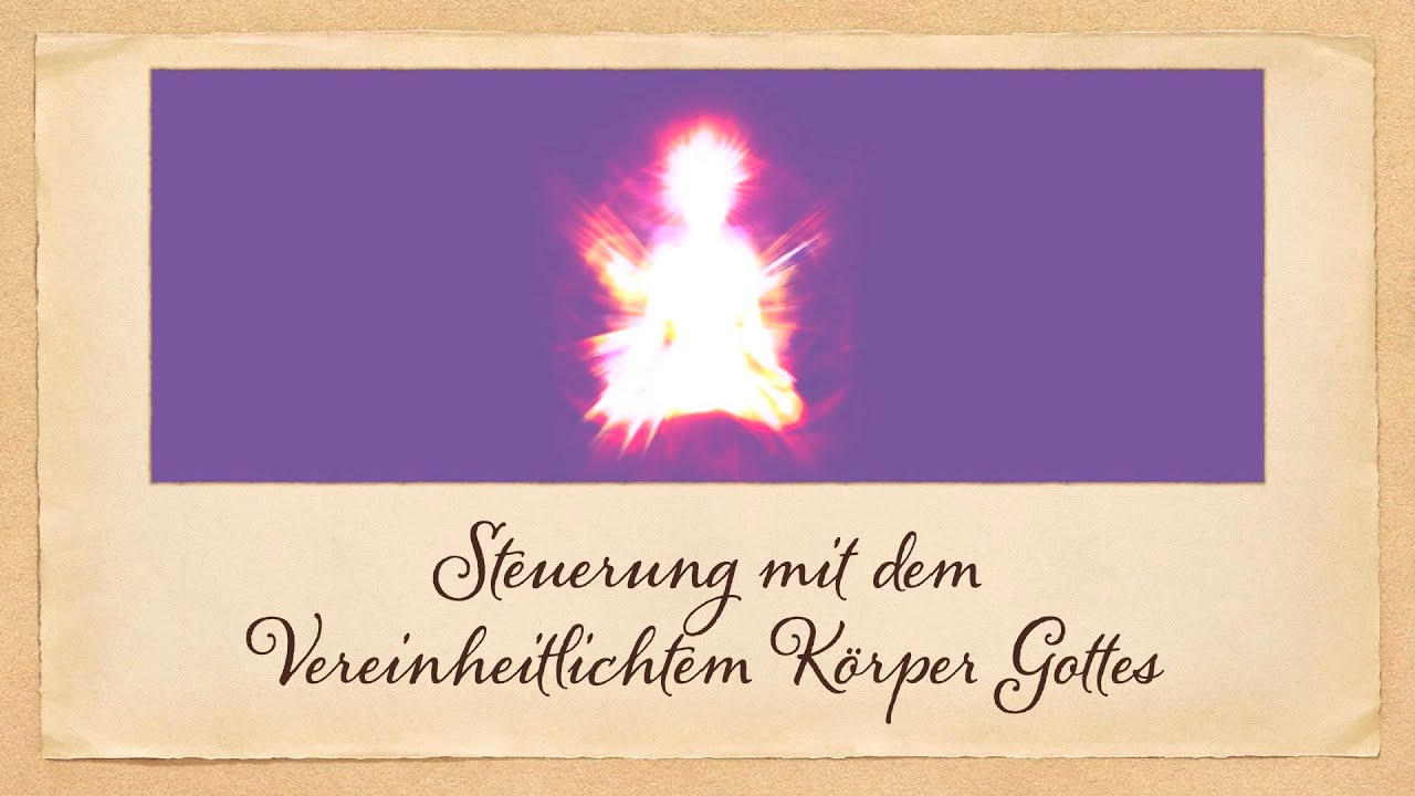 Grigori Grabovoi - Steuerung mit dem Vereinheitlichten Körper Gottes.. zur Heilung und Regenration