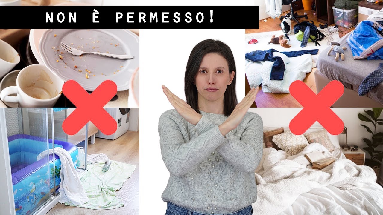 Le 7 REGOLE della nostra CASA per tenerla SEMPRE IN ORDINE!