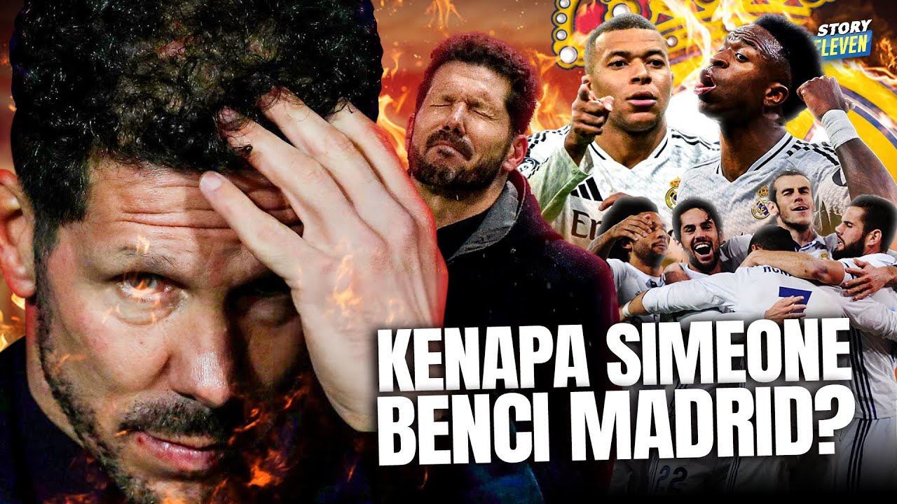 Diego Simeone dan Kebencian Pada Real Madrid