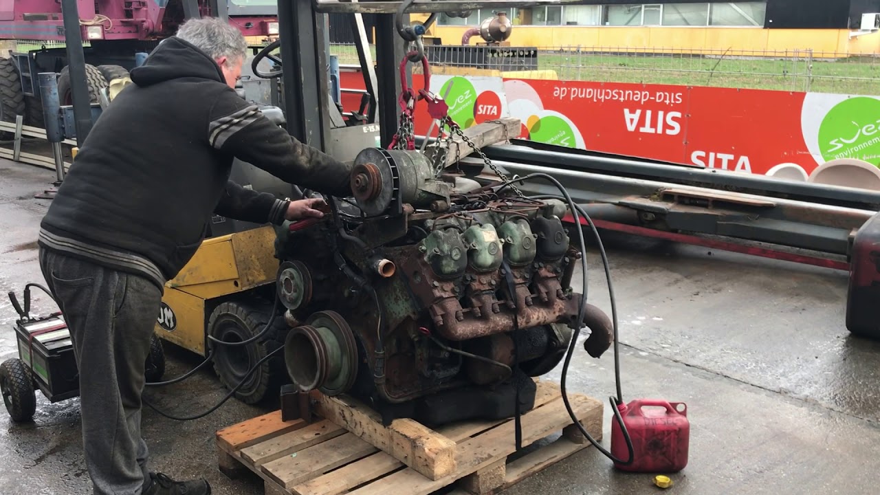 Mercedes OM 422 Motor Engine Sound