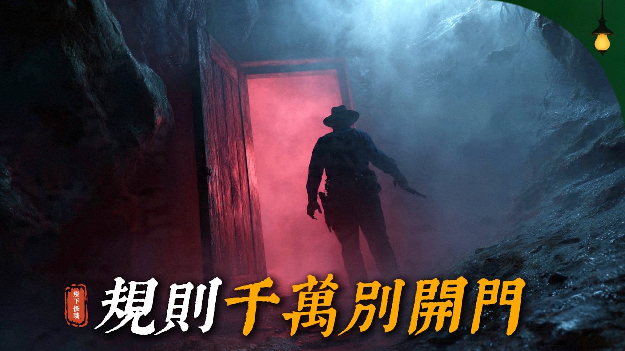 我是一名國家公園管理員，我們被禁止靠近峽谷岩壁上的門與教堂💡歐美怪談💡燈下怪談💡