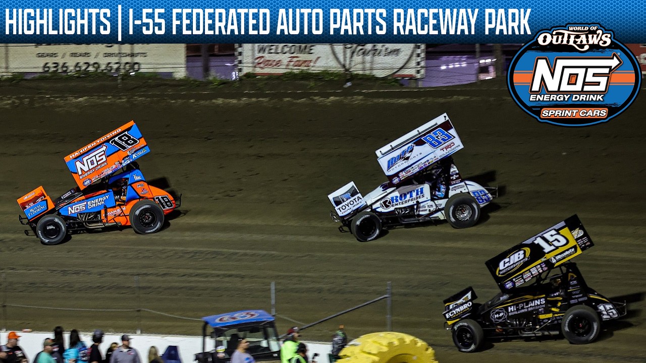 Seria wyścig&oacute;w World of Outlaws Sprint Car | Tor wyścigowy Federated Auto Parts I55 | 11 kwietnia...