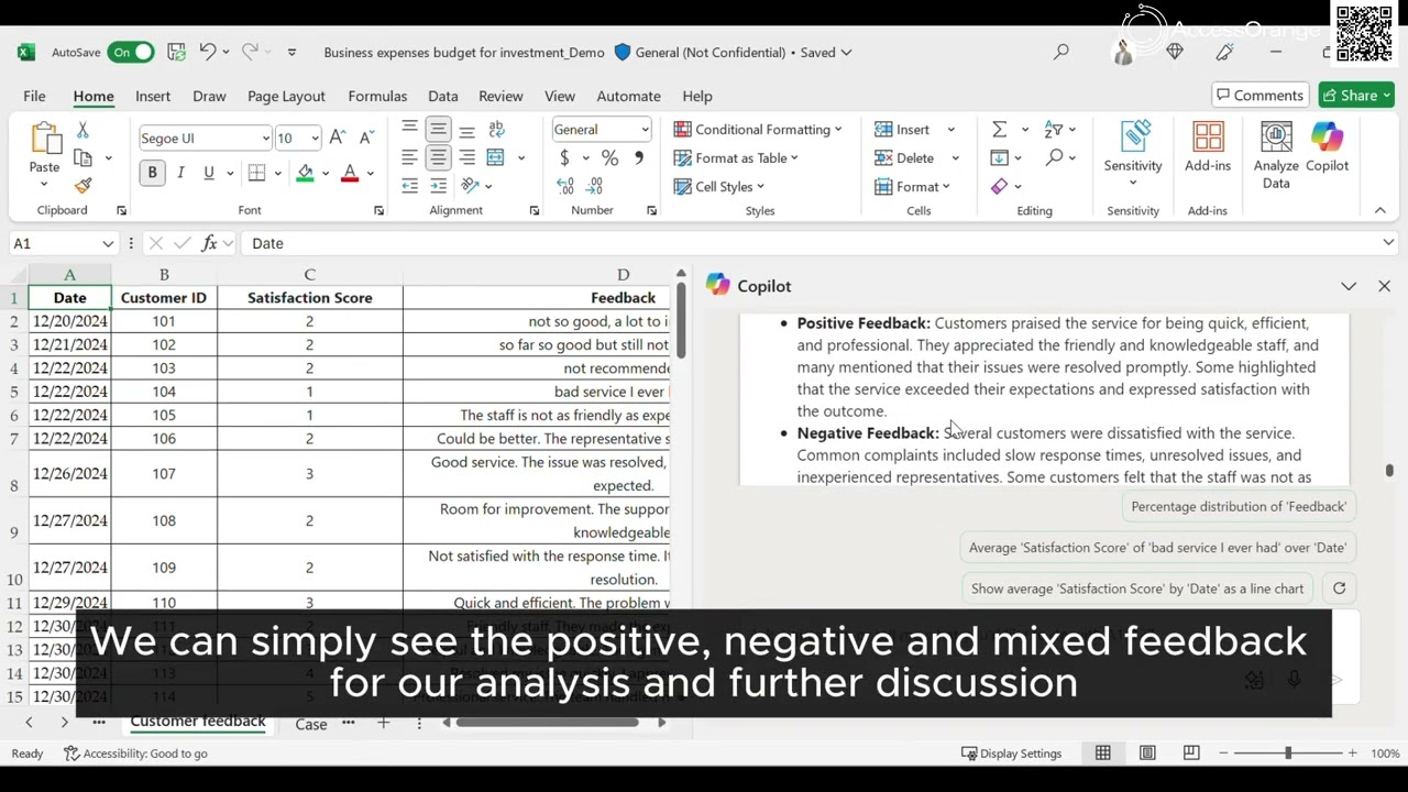 Microsoft Copilot 實用教學 - Copilot能在Excel做什麼？#國語Copilot #中文copilotExcel #國語copilot教學  #數位轉型 #台灣企業