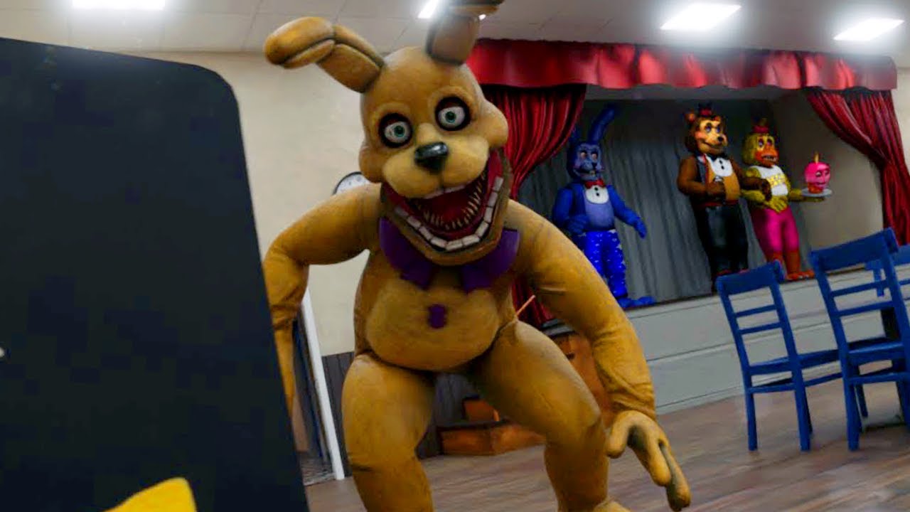 CRAWLING INTO THE PIT WITH SPRING BONNIE HUNTING US DOWN..