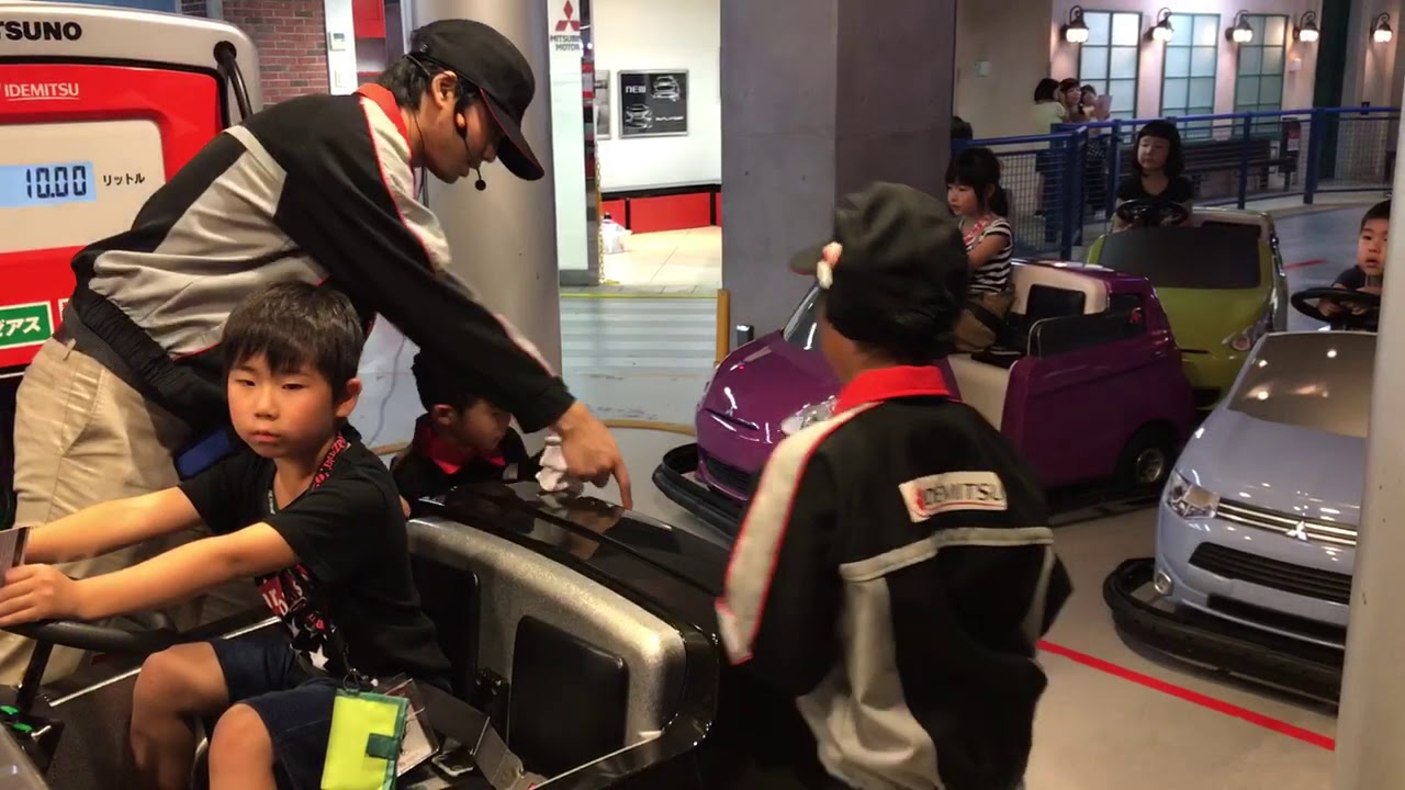 20180925 キッザニア甲子園 ガソリンスタンド 1/2