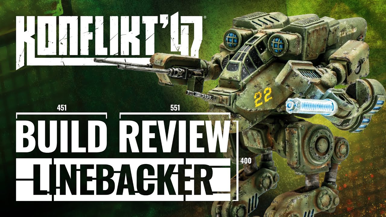 Обзор и сборка фигурки-ходока Konflikt '47 Linebacker | Новый набор Plastic Allies!