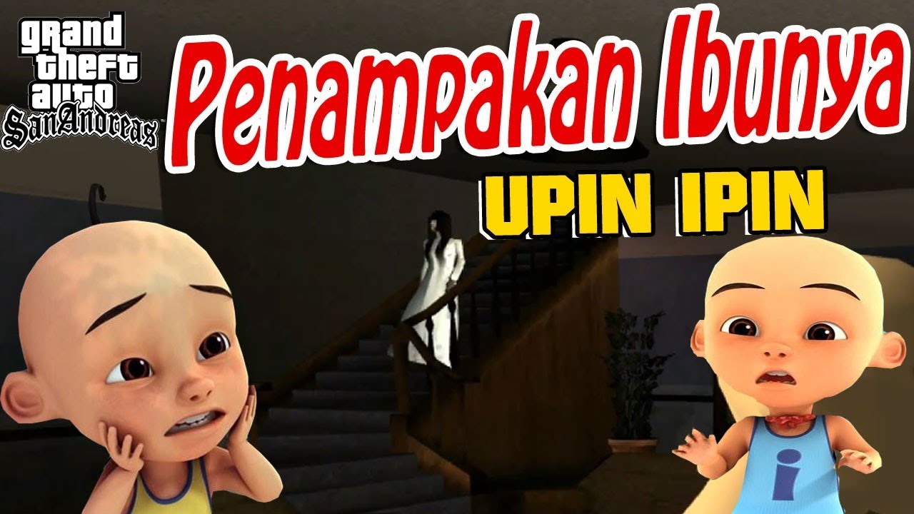 Penampakan ibunya Upin ipin GTA Lucu