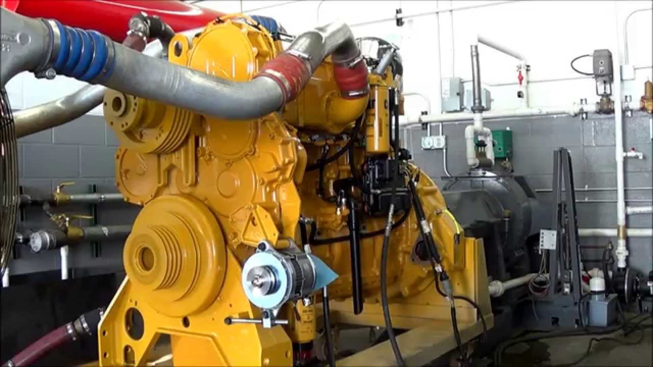 CAT C15 | Caterpillar C15 Industrial Diesel Engine | S/N JRE | Arr 2543835 | DYNO TEST