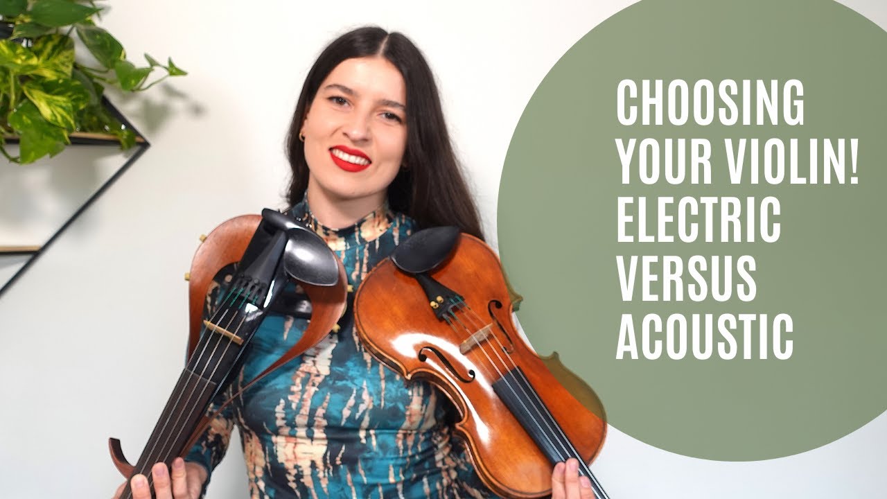 Choosing Your Violin! Electric vs Acoustic | Violin With Barbara