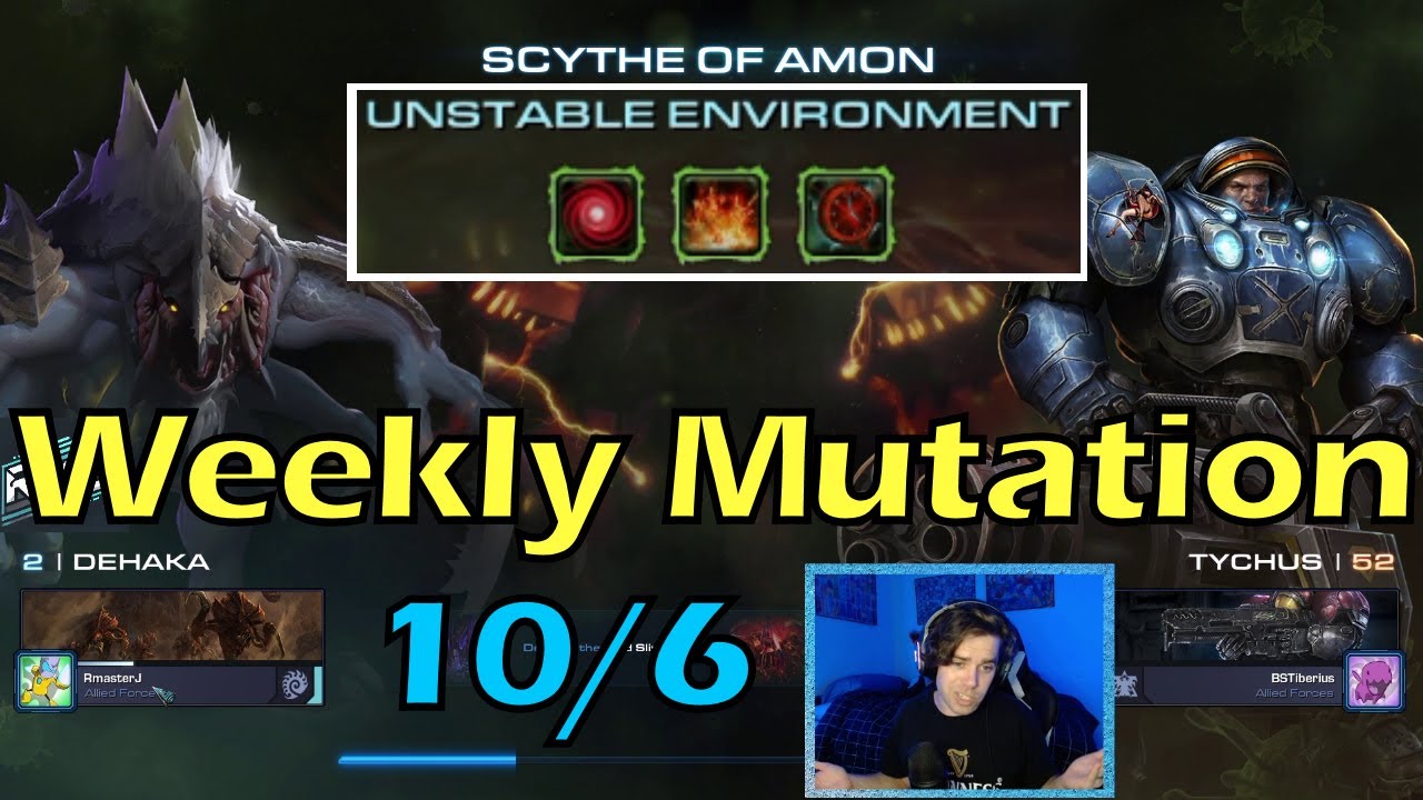 Unstable Environment - Starcraft 2 CO-OP Weekly Mutation w/o 10/6/25