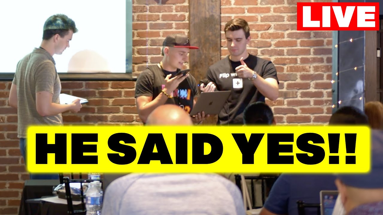 20 Year Old Wholesalers Make Their First Cold Calls (LIVE)