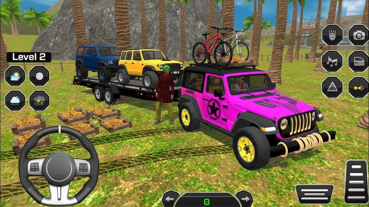 Experience offroad jeep driving with exciting levels and smooth control! Download game link 👈