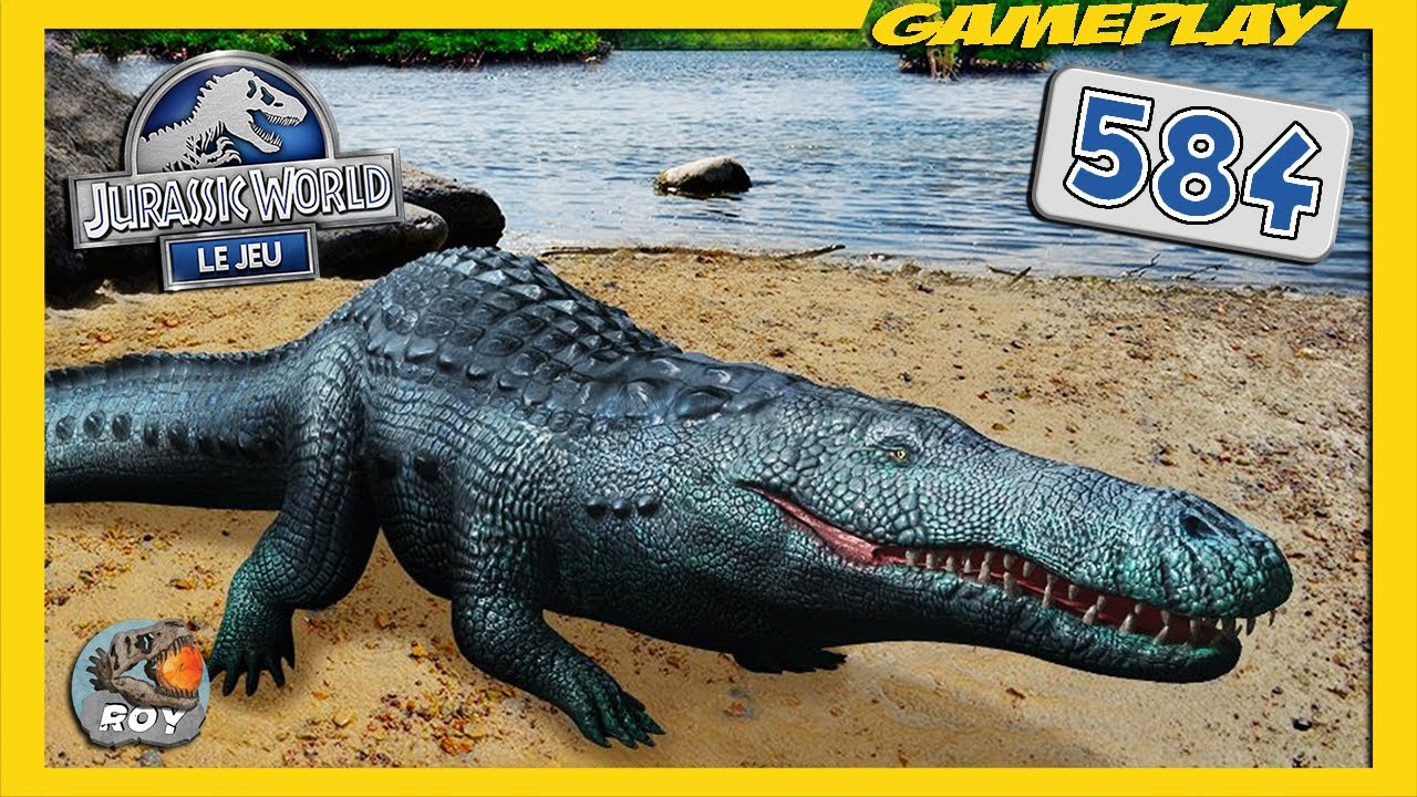 Fin du Pass, DEINOSUCHUS dans la PO-POCHE ► JURASSIC WORLD: Le Jeu 584 - royleviking