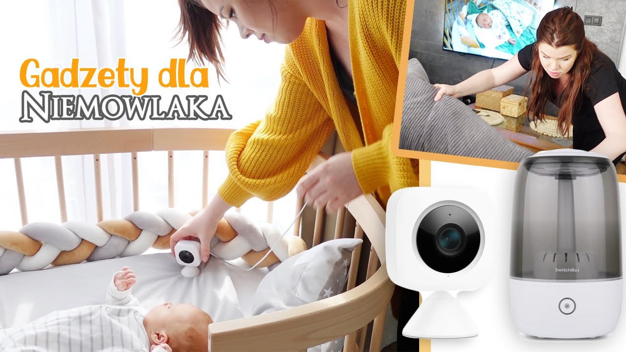 NIANIA ELEKTRONICZNA na telewizor/ laptop/smartfon oraz inne GADŻETY DLA NIEMOWLAKA - SwitchBot