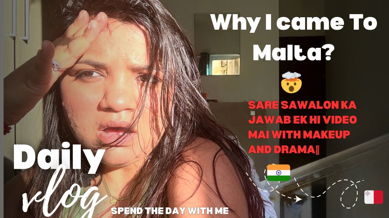 Why I Moved to Malta Alone 💔 | My Journey & How I Got a Job Here 🇲🇹✨