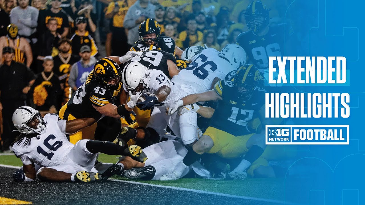 Penn State vs. Iowa | Extended Highlights | Big Ten Football | 10/18/25