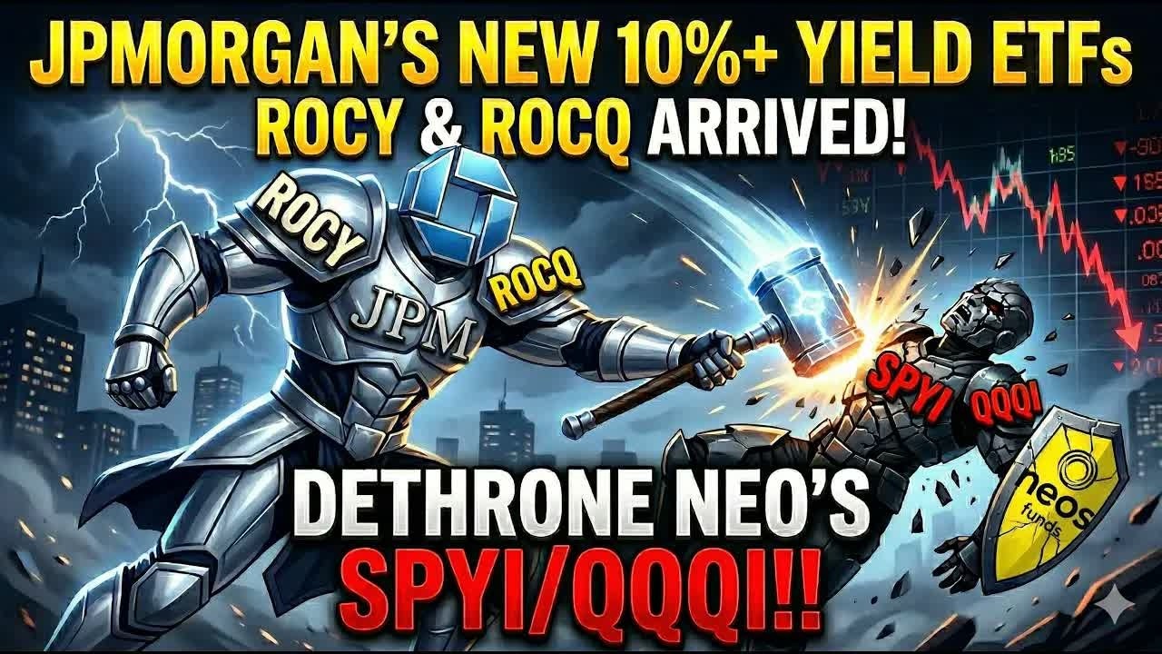 JPMorgan&rsquo;s New 10 + Yield ETFs ROCY & ROCQ HAS ARRIVED TO DETHRONE NEO S SPYI⧸QQQI !!!