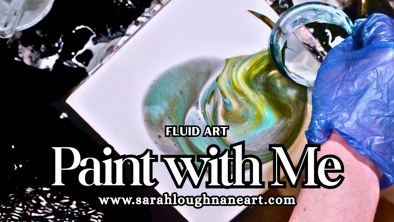 Mesmerising Open Cup Fluid Art | Easy Acrylic Pour Tutorial