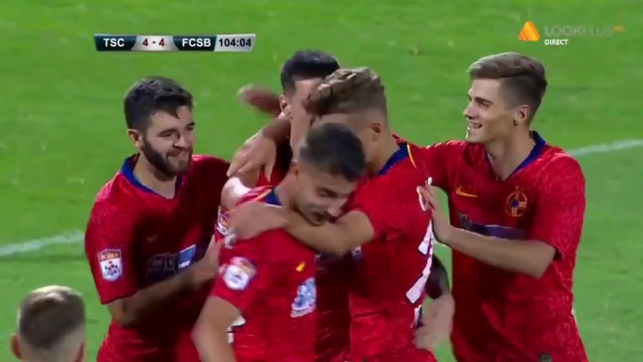 Rezumat: Backa Topola - FCSB 6 - 6 (4-5 la penaltyuri) Calificare dramatica a ros-albastrilor