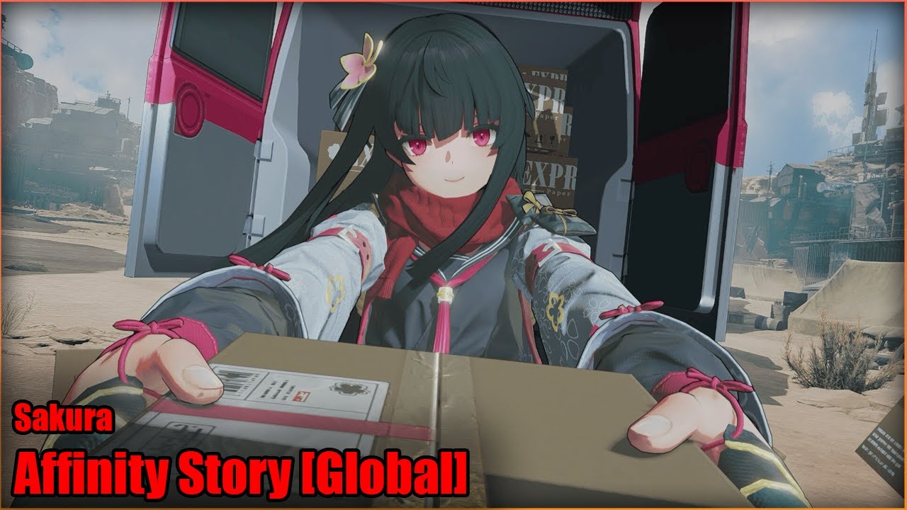 Readthrough of Affinity Story (Sakura) | Girls' Frontline 2