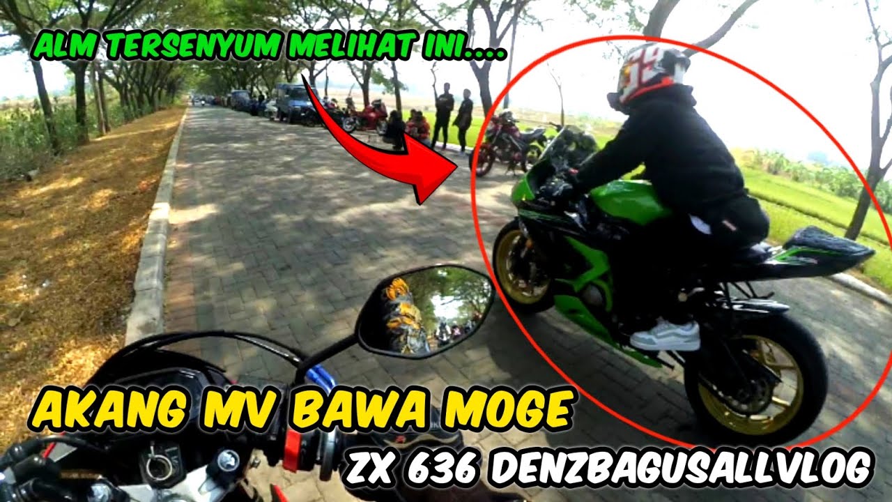 AKANG MV BAWA MOGE Zx 636 ALM DENZBAGUSALLVLOG || BY PANCA GARAGE