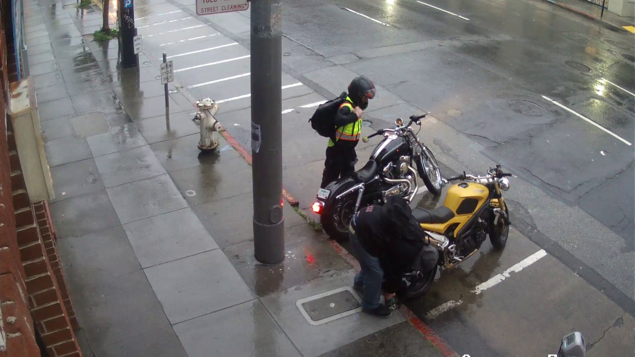 San Francisco Motorcycle thieves 10th St near Mission