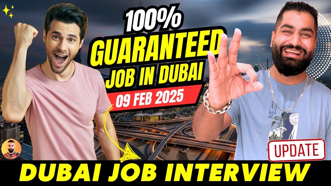 Dubai Job Interview 2025 | How to Pass an Interview and Get a Job in UAE