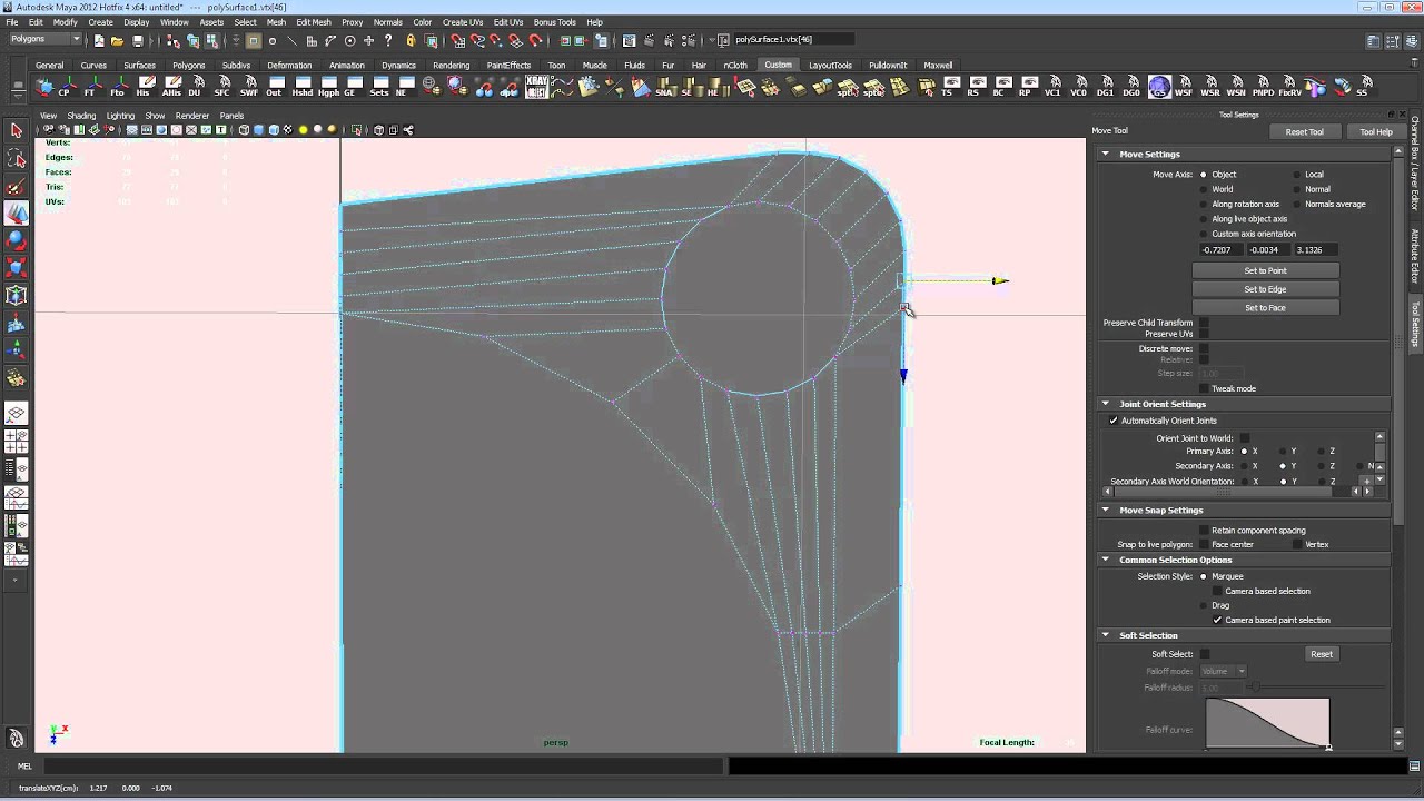 Hard Surface Modeling In Maya 2012