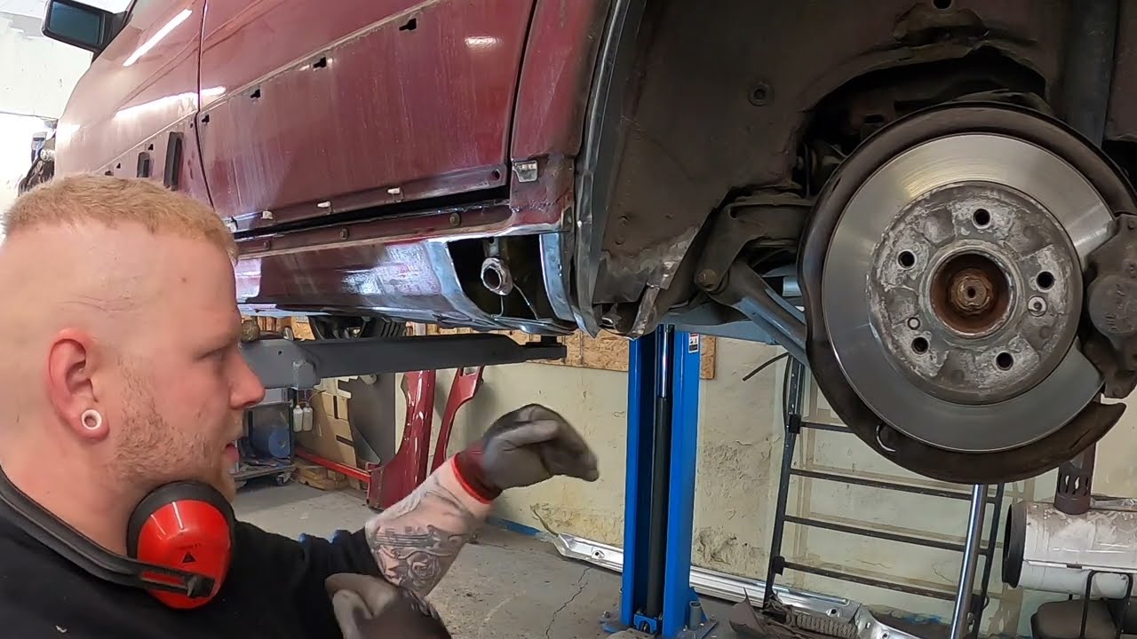 Doch schlimmer als erwartet?!  Schweller Spitze hinten Schweißen W201 190E