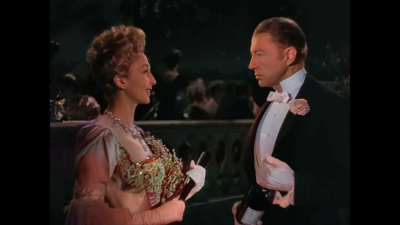 On Approval 1944 Beatrice Lillie,  Roland Culver, Clive Brook, Googie Withers Colorized