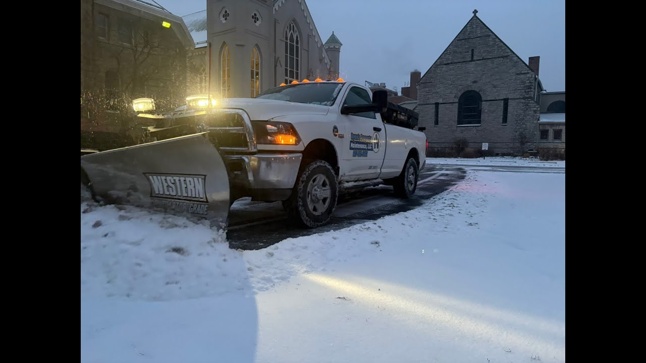 How we set up our snow removal trucks