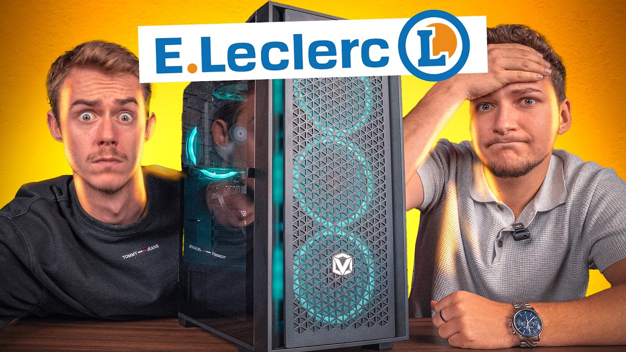 On rach&egrave;te un PC GAMER chez LECLERC