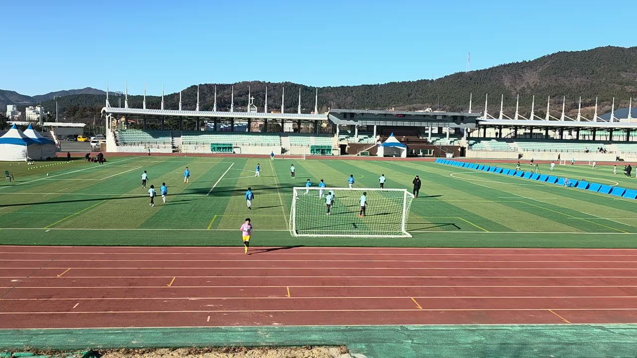 1월6일 5학년 오전경기 후반전 송도fc vs 광주위너