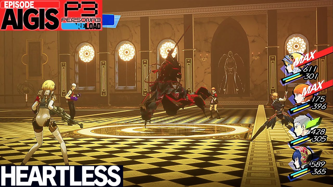 Persona 3 Reload The Answer Episode Aigis - Boss Reaper [HEARTHLESS]