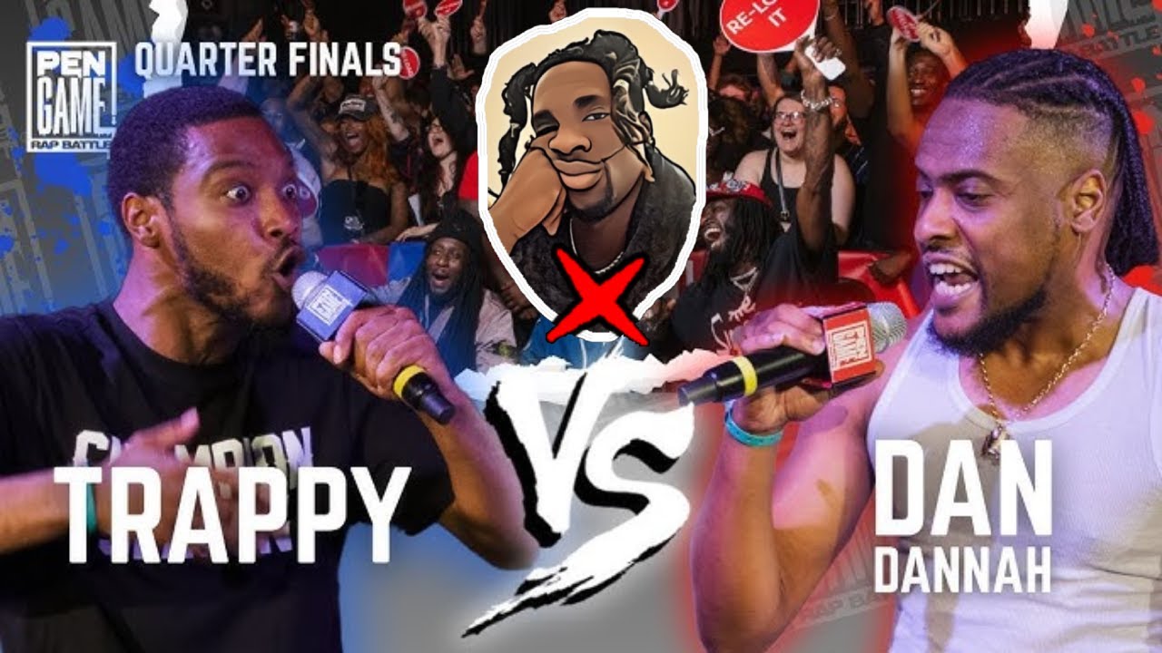 TRAPPY vs DAN DANNAH | PenGame Rap Battle 2025 XERAPH REACTION!!