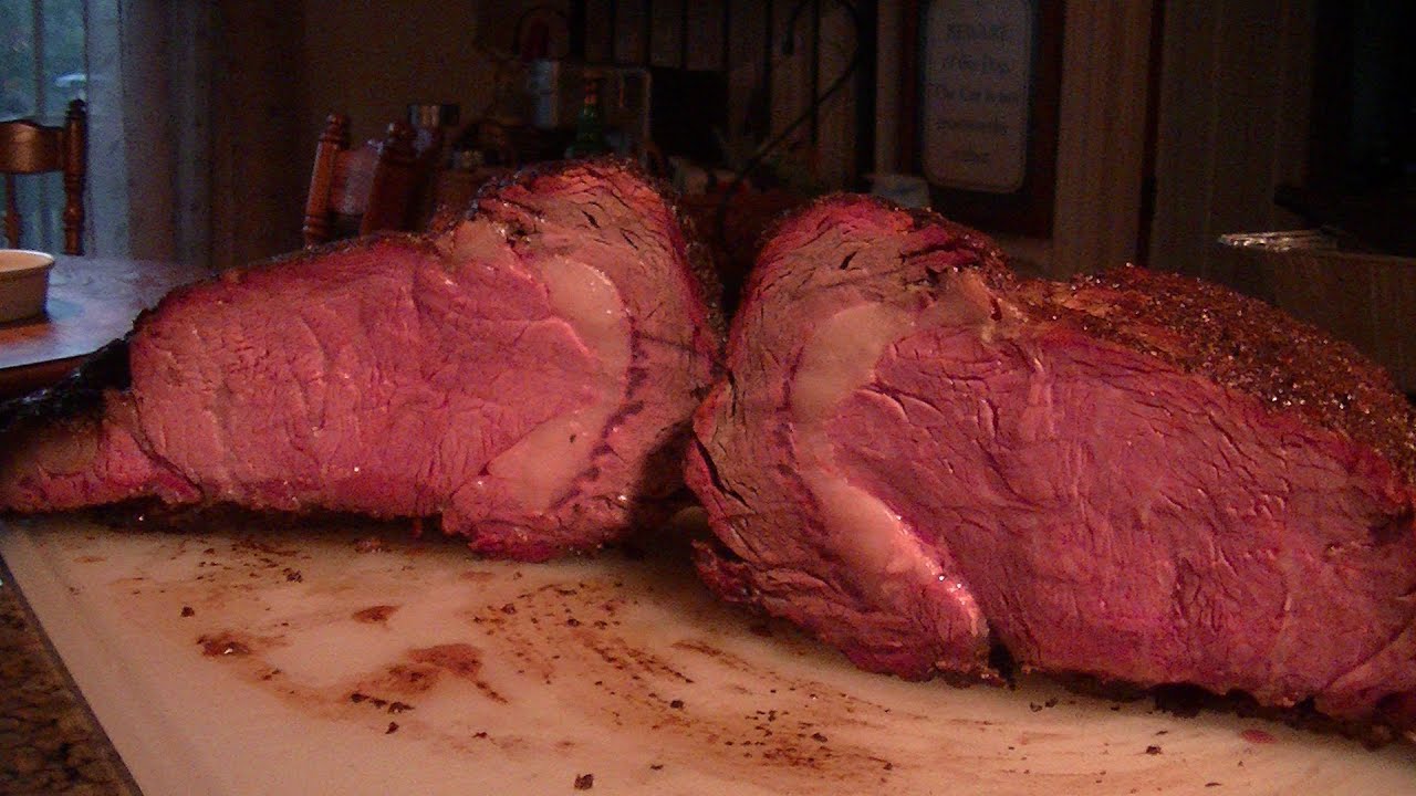 Smoked Prime Rib - Texas Style - 2014