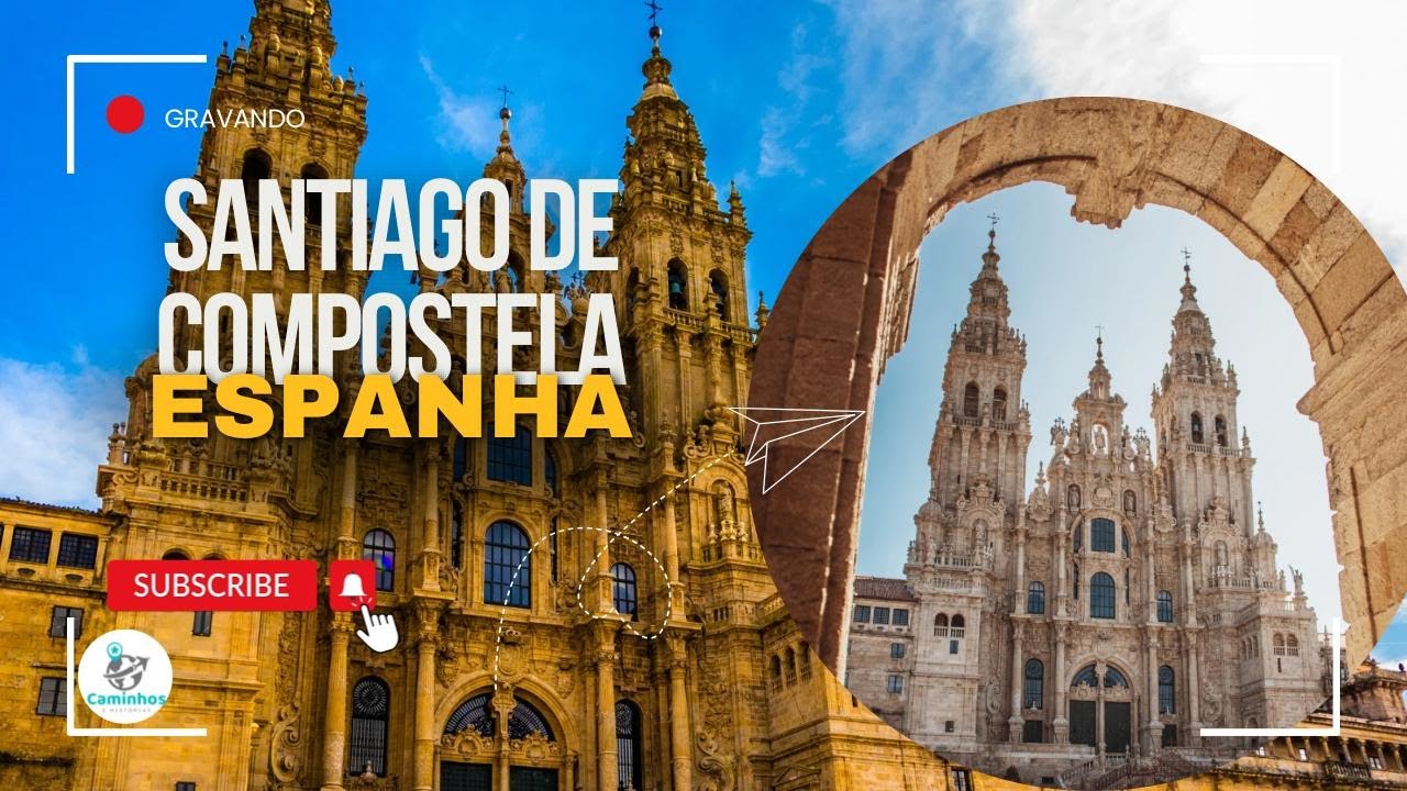 🏰✨ Descubra Santiago de Compostela | Um Tesouro Histórico da Espanha! 🇪🇸🌍
