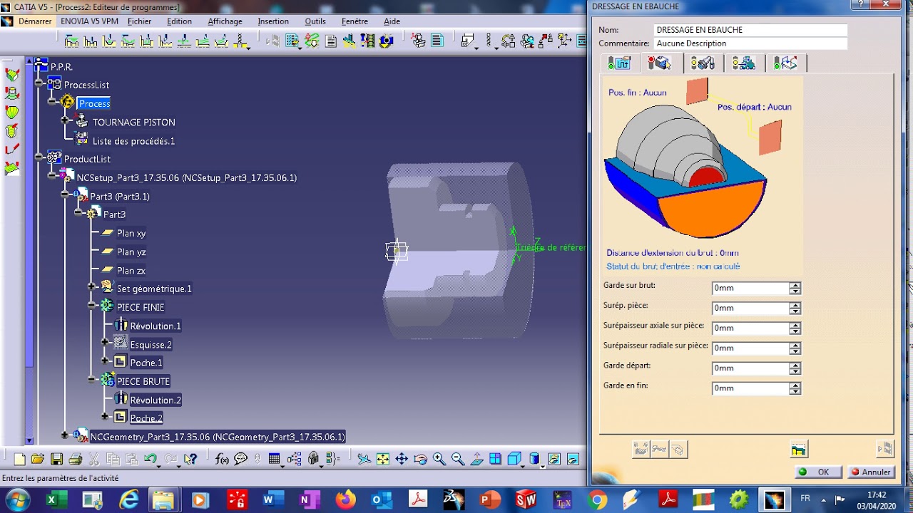TOURNAGE SUR CATIA V5
