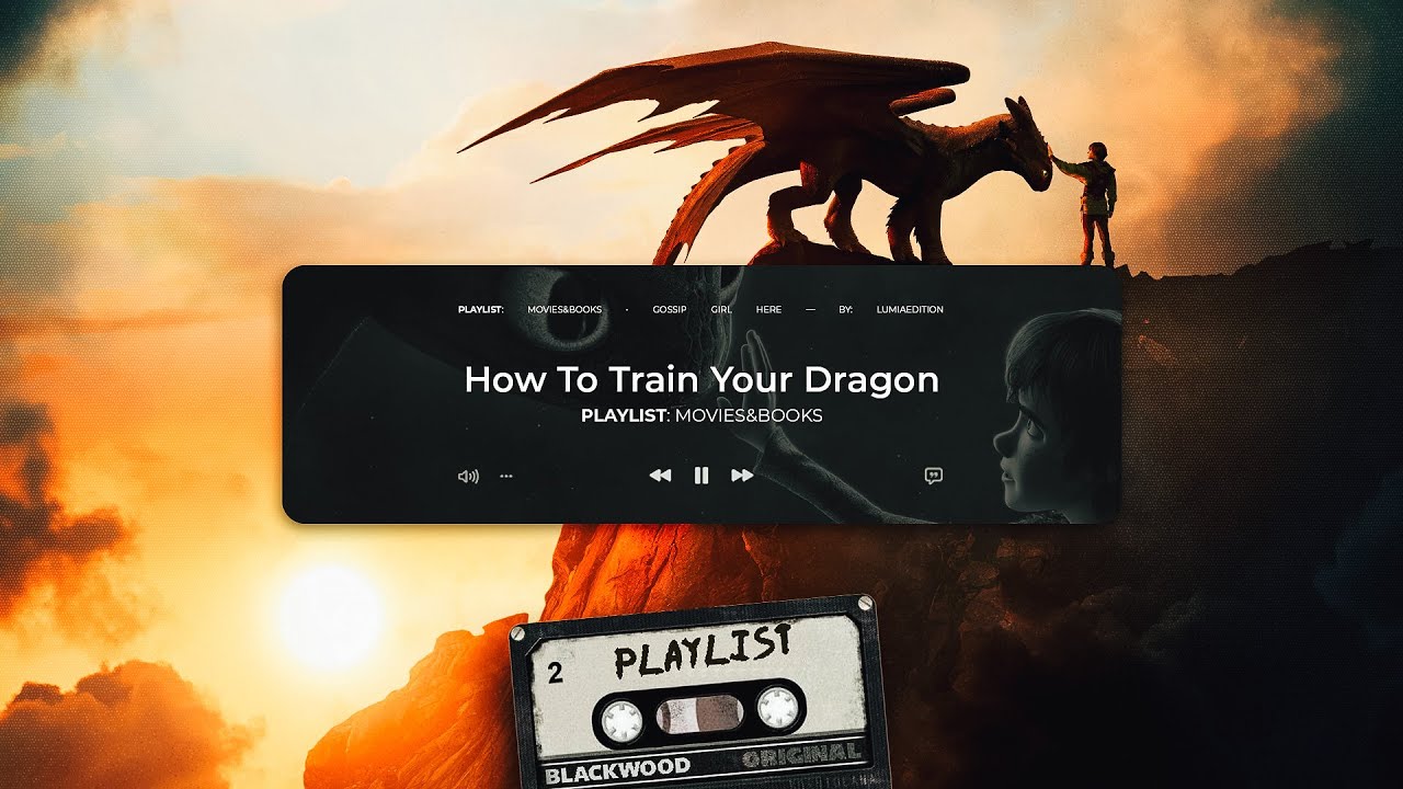 PLAYLIST |  songs for the dragon rider