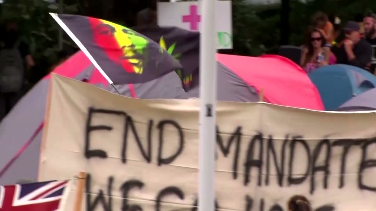 New Zealand protesters occupy parliament grounds for fourth day