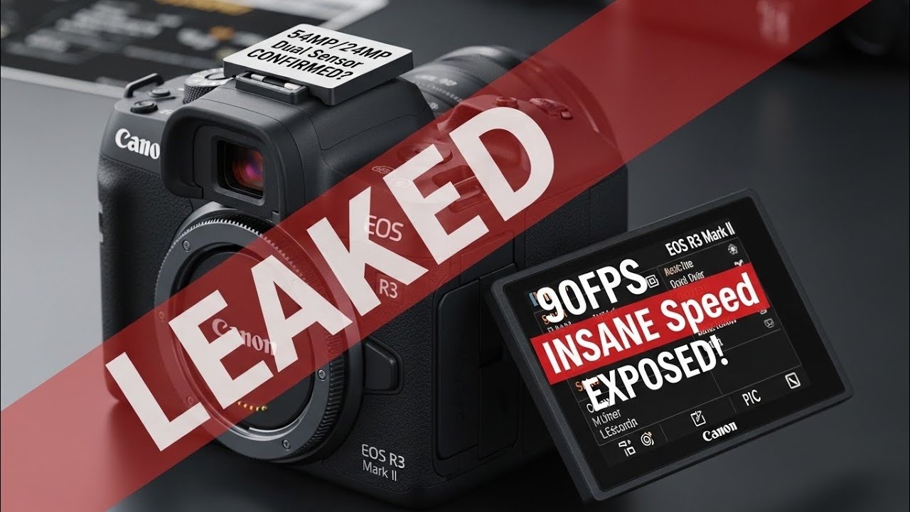 Утечка информации о Canon EOS R3 Mark II &ndash; подтверждено наличие двойного сенсора 54 МП/24 МП? Рас...