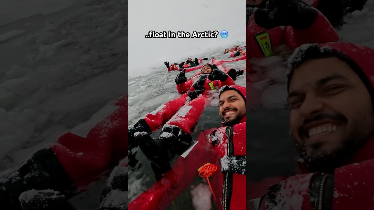 5 Reasons Why You Should Try Arctic Ice Floating in Troms&oslash; (read in the video description)