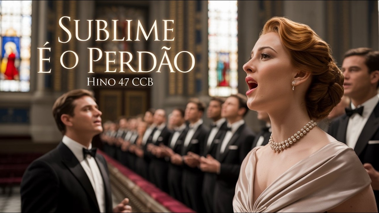 SUBLIME É O PERDÃO | HINO 47 CCB | CORAL