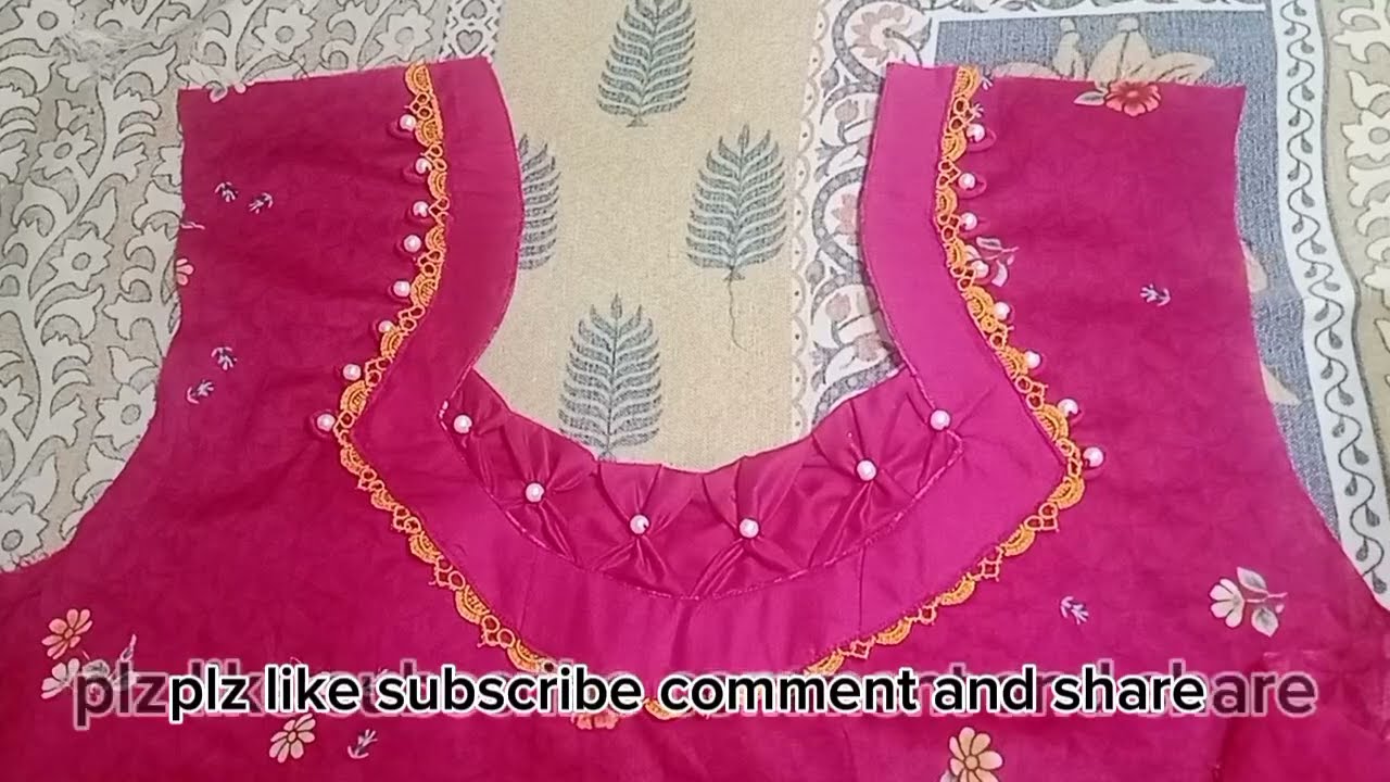 kurti neck design cutting and stitching || trending neck#neck#diy