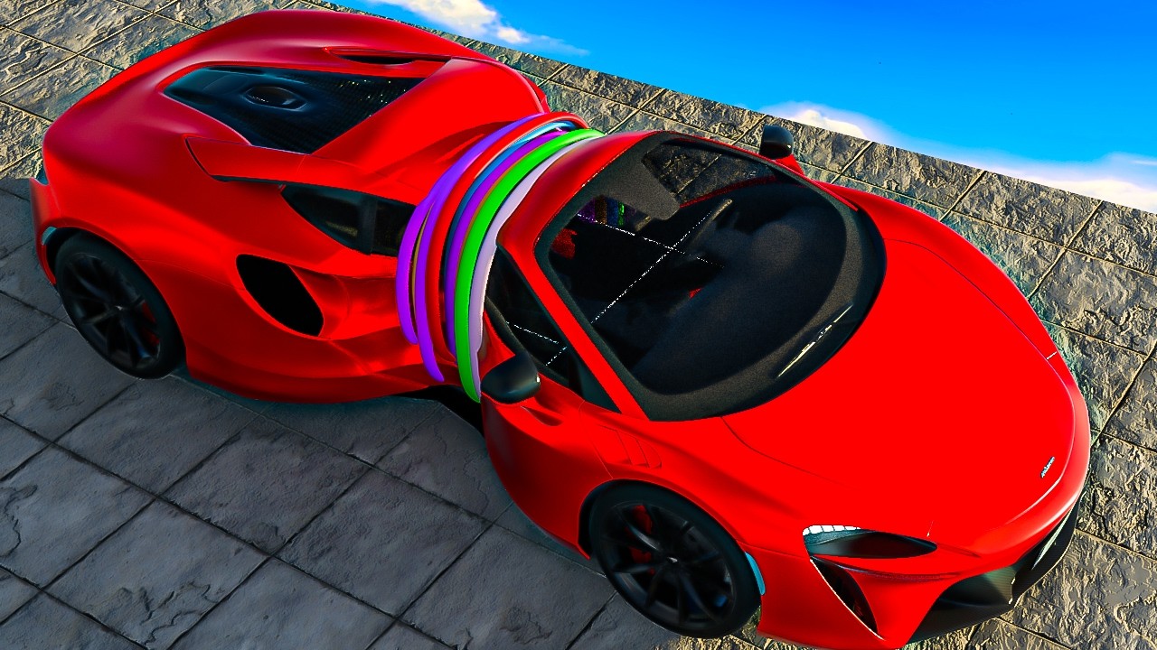 Тестирование машин против резинок в GTA 5